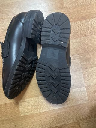 Mocasines piel Zara Talla 41