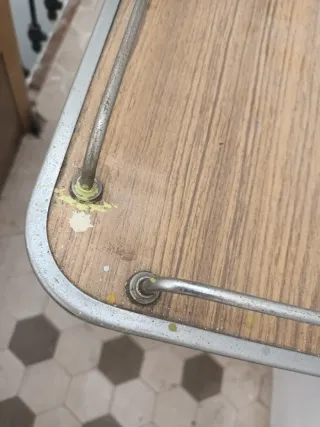 Camarera plegable con ruedas