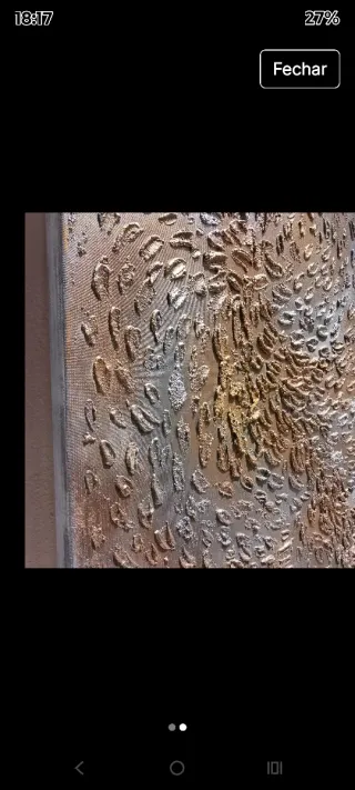 Quadro pintado à mão 90×60