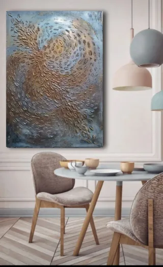 Quadro pintado à mão 90×60