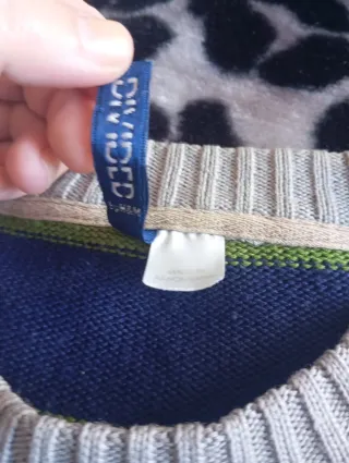 Jersey de caballero  H&M rayas verde y azul