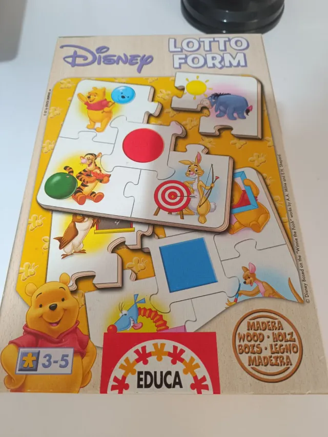 Puzzle Disney Lotto Form Educa 3-5 años