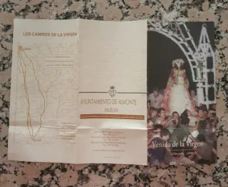 Tríptico antiguo 1998 Venida Virgen del Rocío