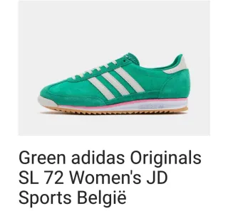 Adidas SL 72 Mujer Verde Talla 38 2/3