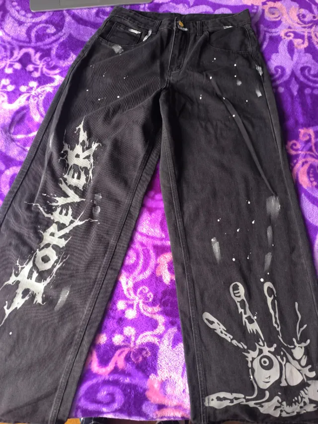 Vaquero chico con estampado