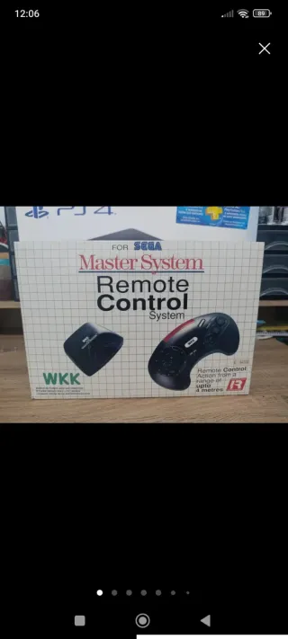 Control remoto máster system