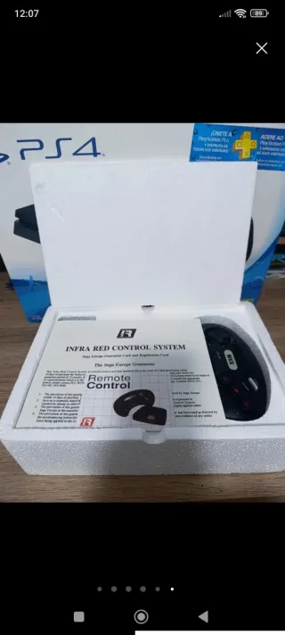 Control remoto máster system