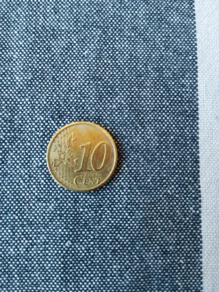 Moneda 10 céntimos Luxemburgo 2006.