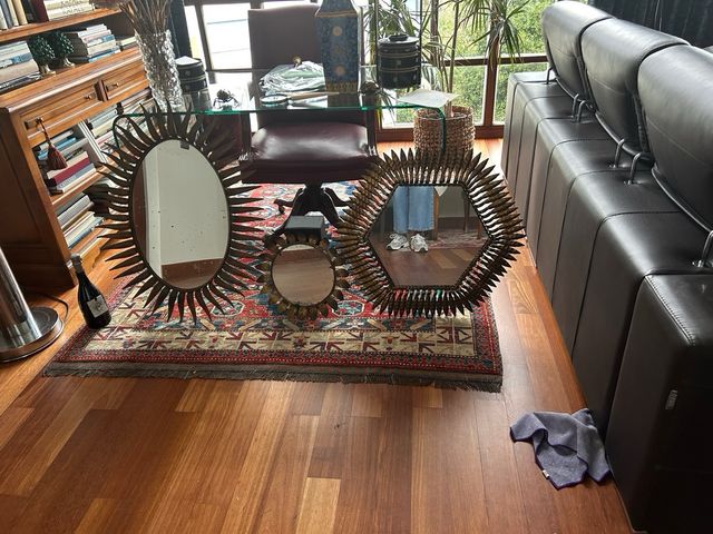 Conjunto 3 Espejos Antiguos Decorativos