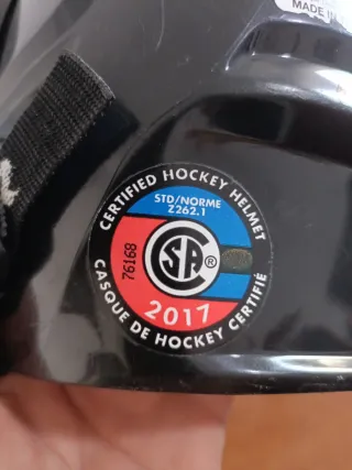 Casco Hockey Infantil Bauer Talla M