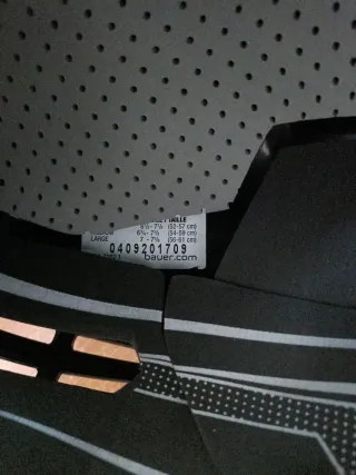 Casco Hockey Infantil Bauer Talla M