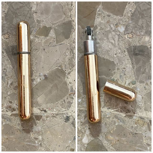 Accendino dorato da collezione