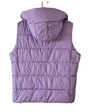 Chaleco acolchado con capucha