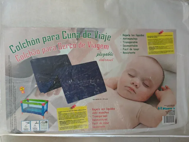 Cuna de viaje plegable Comptine 60x120 cm