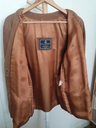 Chaqueta Alfaro ante camel