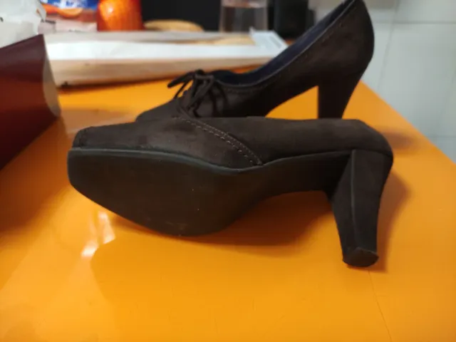 Zapatos Menta Marrones