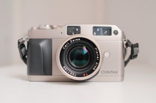 Contax G1 Green Label + Objetivos + Flash TLA140 de Segunda mano