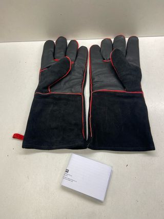 Guanti Weber in pelle per barbecue