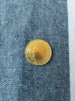 Moneda 10 centimos de Bélgica 2005.
