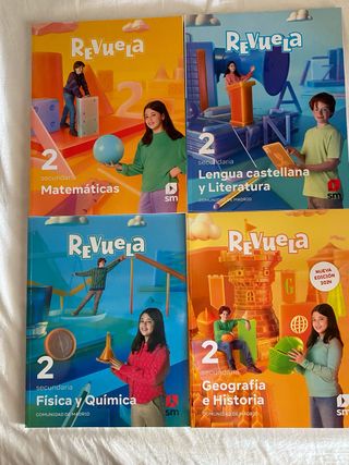 Libro Geografía 2º ESO programa Revuela