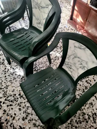 Sedie da giardino. 4 unità