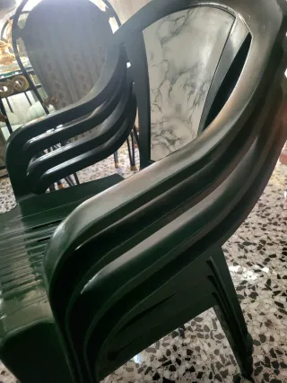 Sedie da giardino. 4 unità