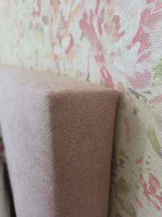 Cabecero de cama tapizado