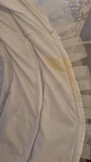 Cancán blanco de tul