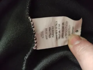 Pantalón negro ,brillo talla única