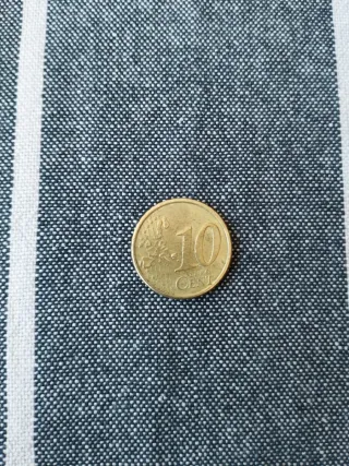 Moneda 10 céntimos Finlandia 2000.