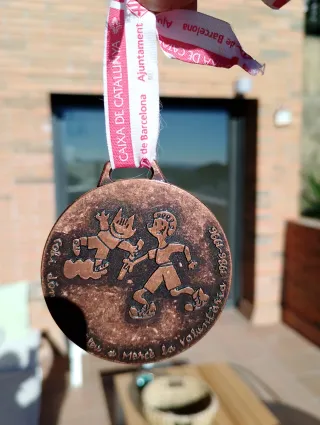 Medalla de voluntario Barcelona Mariscal Coby