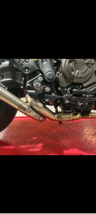 Colectores escape titanio Yamaha