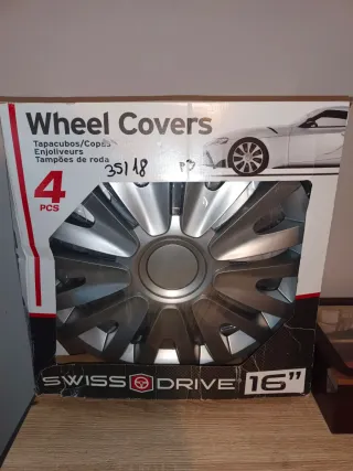 Tapacubos SWISS DRIVE 16 (4uds)