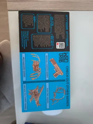 Puzzle 3D Madera Moto