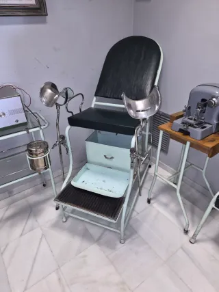 Silla Taburete Industrial Vintage Metal