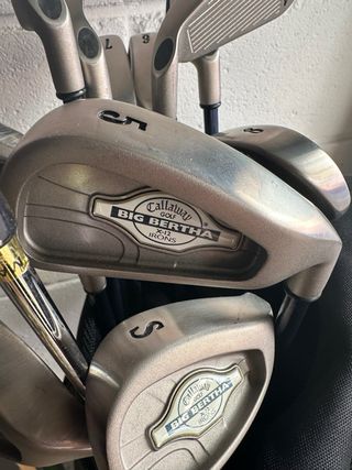 Palos de Golf Callaway Big Bertha y bolsa