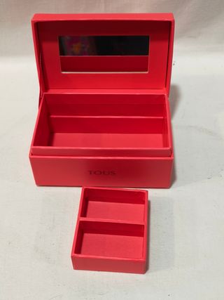 Joyero Tous Rosa Cartón Tapa Curvada