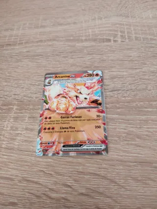 Carta Pokémon Arcanine EX