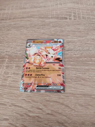 Carta Pokémon Arcanine EX