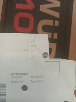 Interruptor magnetotérmico Acti9 iK60 1P+N 16A 23€