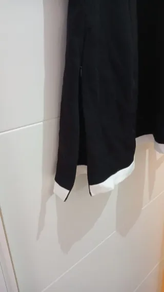 Vestido Mujer Negro y Blanco