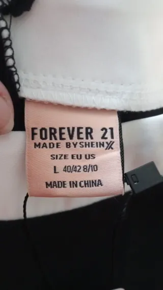 Vestido Mujer Negro y Blanco