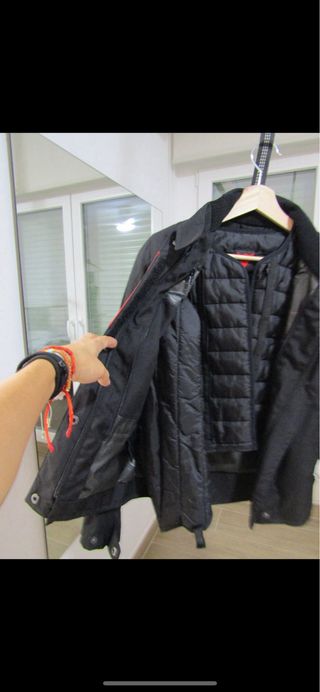 Chaqueta moto Dainese mujer T40 negra
