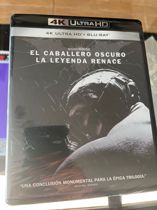 Blu-ray 4K El Caballero Oscuro: La Leyenda Renace