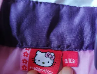 Pantalón de nieve infantil Hello Kitty morado