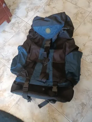 Benzi Mochila Montaña/Macuto Negro/Azul