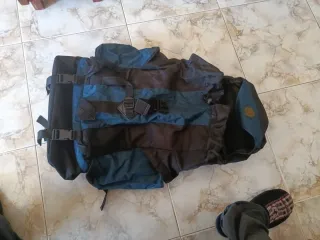 Benzi Mochila Montaña/Macuto Negro/Azul