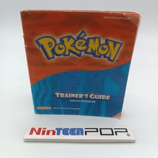 Manual Pokémon Rubí/Zafiro Game Boy Advance