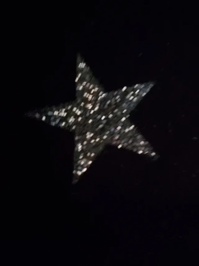 Camiseta terciopelo estrellas..Zara  ideal NAVIDAD