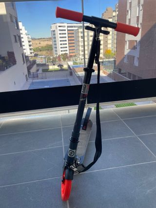 Patinete Oxelo Mid 7 Niños Negro Naranja